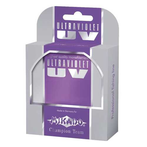 Леска монофильная Mikado Ultraviolet 0,14 мм, 150 м, 2,55 кг в Спортландия