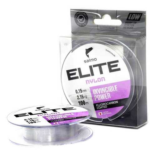 Леска монофильная Salmo Elite Fluoro Coated Nylon 0,25 мм, 100 м, 5,85 кг в Спортландия
