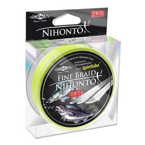 Шнур плетёный Mikado Nihonto Fine Braid Fluo, 0,23 в Спортландия