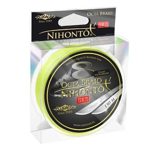 Шнур плетёный Mikado Nihonto Octa Braid Fluo, 0,14 в Спортландия