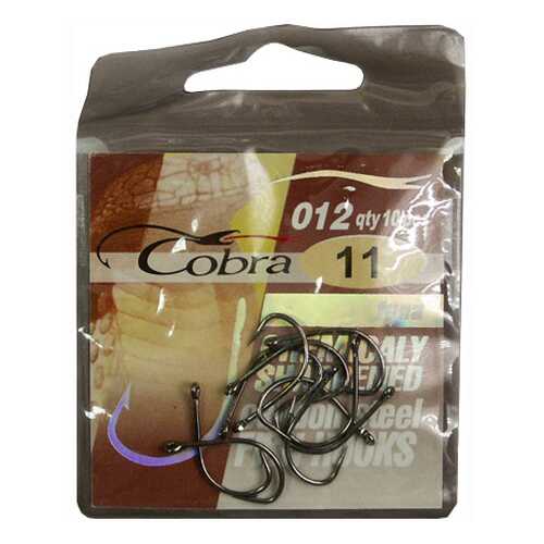 Рыболовные крючки Cobra 012 Cobra №11 №11, 10 шт. в Спортландия
