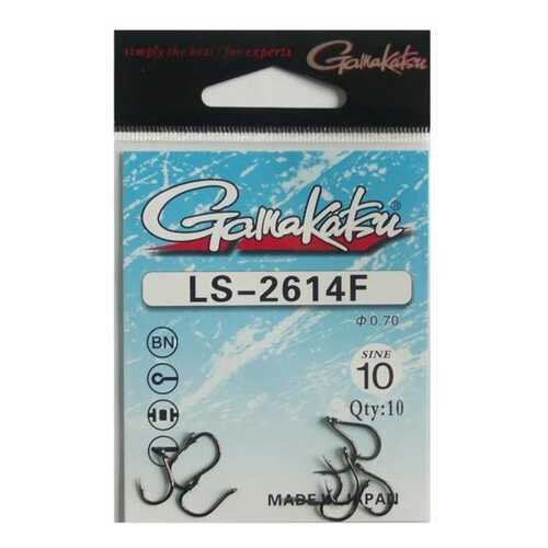 Рыболовные крючки Gamakatsu LS-2614F №1, 10 шт. в Спортландия