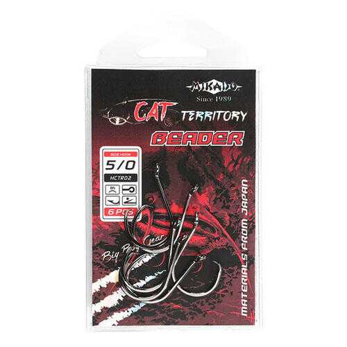 Рыболовные крючки Mikado Cat Territory №7/0, 5 шт. в Спортландия