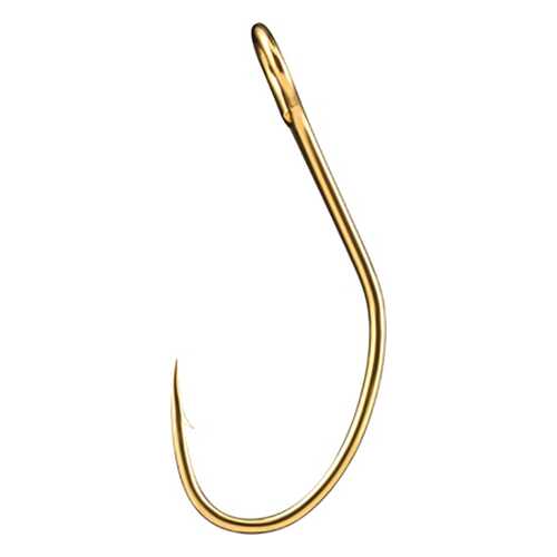 Рыболовные крючки Sprut Hari S-21 HD Single Bait Hook Gold №6, 9 шт. в Спортландия