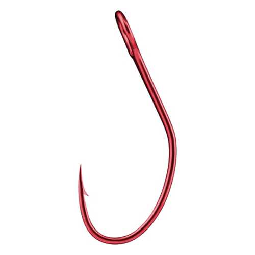 Рыболовные крючки Sprut Hari S-21 RD Single Bait Hook Red №8, 9 шт. в Спортландия