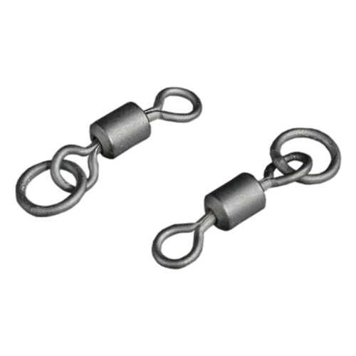 Вертлюг Mikado AMC-11642-4 роликовый №8 с кольцом матово-черный в Спортландия