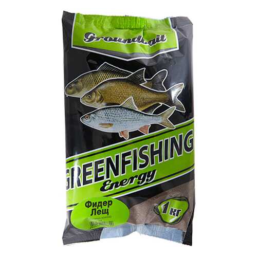 Прикормка Green Fishing Energy Фидер Лещ 1 кг в Спортландия
