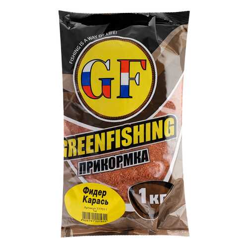 Прикормка летняя Green Fishing Фидер Карась 1 кг в Спортландия