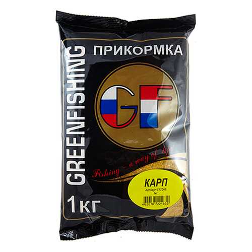 Прикормка летняя Green Fishing Карп 1 кг в Спортландия