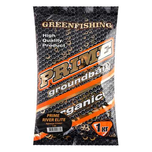 Прикормка летняя Green Fishing Prime Ривер Элит 1 кг в Спортландия