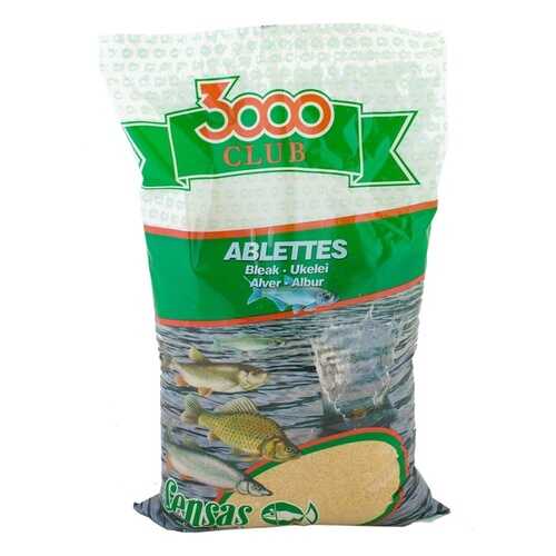 Прикормка Sensas 3000 Club Abbletes, 1 кг в Спортландия