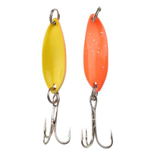 Блесна колеблющаяся Mikado Trout Campione Mini 1,4 г, 2,2 см, оранжевая/желтая в Спортландия