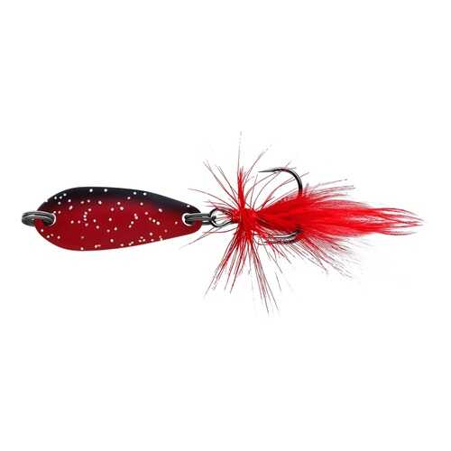 Блесна Sprut Yasuri Spoon 30, 3,4 г, RBK + дополнительный одинарный крючок в Спортландия