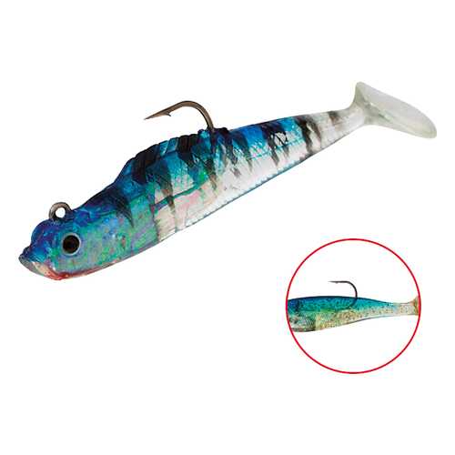 Виброхвост оснащенный Mikado Crystal Fish WXH-54 10 см, 64, 2 шт. в Спортландия