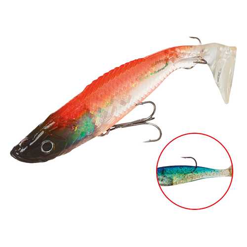Виброхвост оснащенный Mikado Crystal Fish WXH-59 10 см, 64, 2 шт. в Спортландия