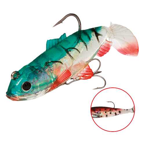 Виброхвост оснащенный Mikado Crystal Fish WXH-63 6 см, 89, 2 шт. в Спортландия