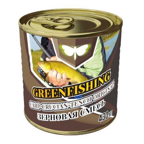 Добавка Green Fishing зерновая микс Карп-Карась-Линь 430 мл в Спортландия
