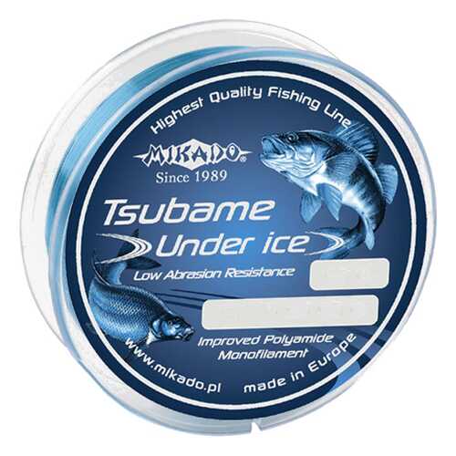 Леска монофильная Mikado Tsubame Under Ice 0,14 мм, 30 м, 2,95 кг в Спортландия