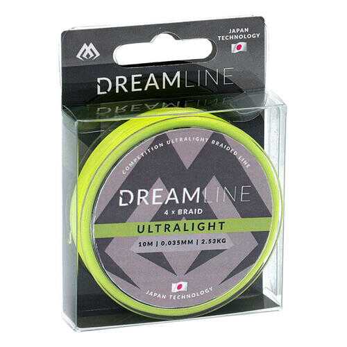 Леска плетеная Mikado Dreamline Ultralight 0,04 мм, 10 м, 2,53 кг в Спортландия