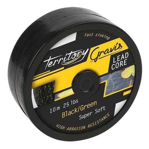 Леска плетеная Mikado Gravis Leadcore 1 мм, 10 м, 55 кг black/green в Спортландия