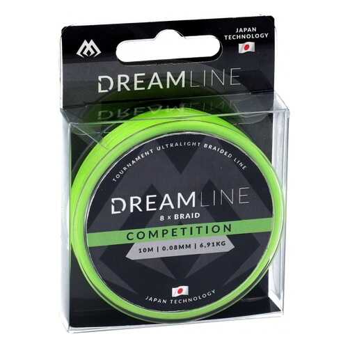 Шнур плетеный Mikado Dreamline Competition 0,14 мм, 10 м, 12,98 кг в Спортландия