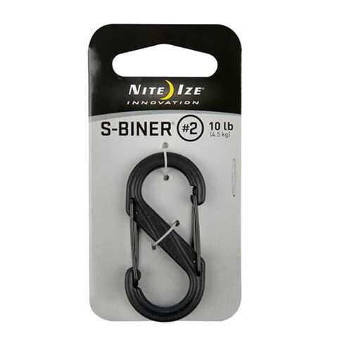 Карабин Nite Ize S-Biner №2 черный 2 в Спортландия