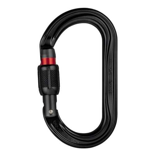 Карабин Petzl OK Screw-Lock Black Черный в Спортландия
