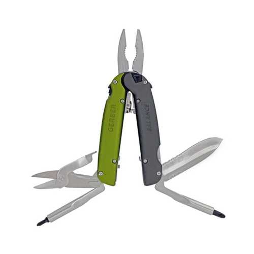 Мультитул Gerber Balance 30-000506N черный, 10 функций в Спортландия