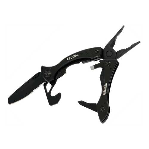 Мультитул Gerber Crucial 31-001518 черный, 7 функций в Спортландия