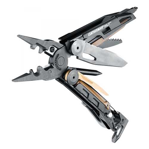 Мультитул Leatherman MUT 850122N 177 мм черный, 18 функций в Спортландия
