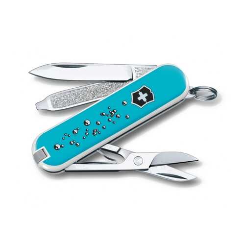 Мультитул Victorinox Blob 0.6223.L1309 58 мм голубой, 7 функций в Спортландия