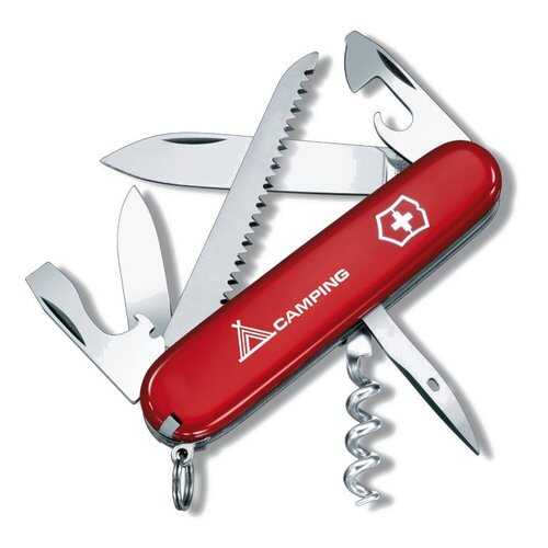 Мультитул Victorinox Camper 1.3613.71 91 мм красный, 13 функций в Спортландия
