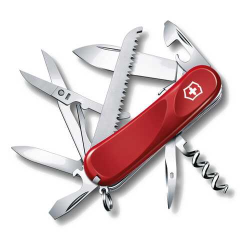 Мультитул Victorinox Evolution S17 2.3913.SE 85 мм красный, 15 функций в Спортландия