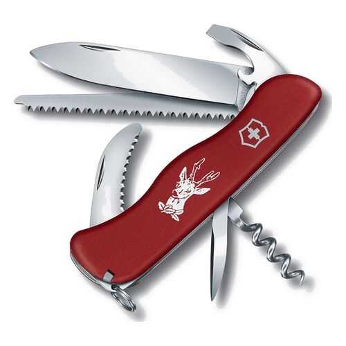 Мультитул Victorinox Hunter 0.8573 111 мм красный, 12 функций в Спортландия