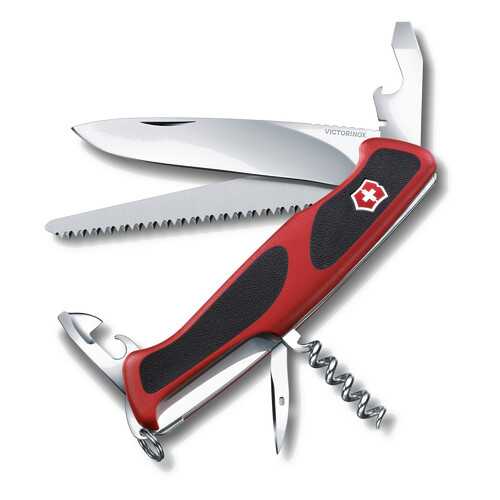Мультитул Victorinox Rangergrip 0.9563.C 130 мм красно-черный, 12 функций в Спортландия