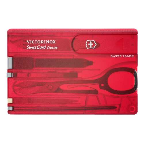 Мультитул Victorinox SwissCard Classic 0,7100,T 82 мм, 9 функций в Спортландия