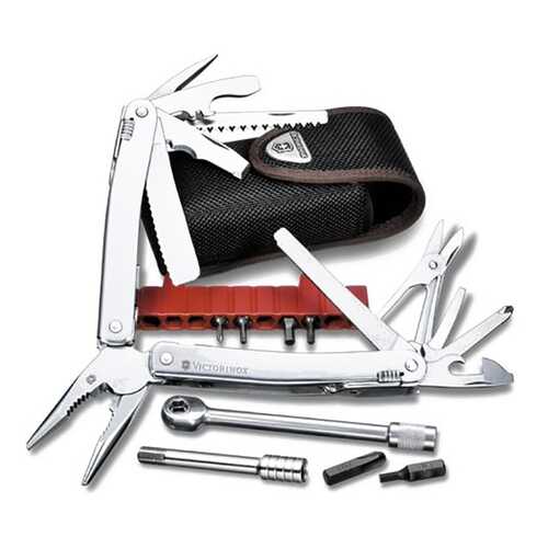 Мультитул Victorinox SwissTool Spirit Plus 3.0239.N 105 мм серебристый, 39 функций в Спортландия
