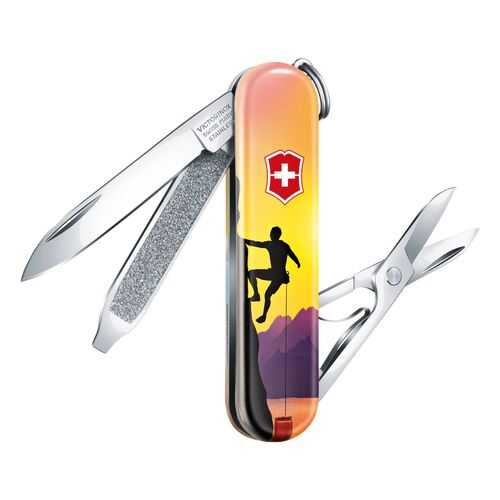 Нож брелок VICTORINOX 0.6223.L2004 Climb High - Восхождение в горы в Спортландия
