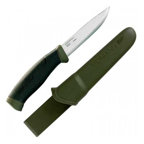 Нож Morakniv Companion MG (C), углеродная сталь, цвет хаки в Спортландия