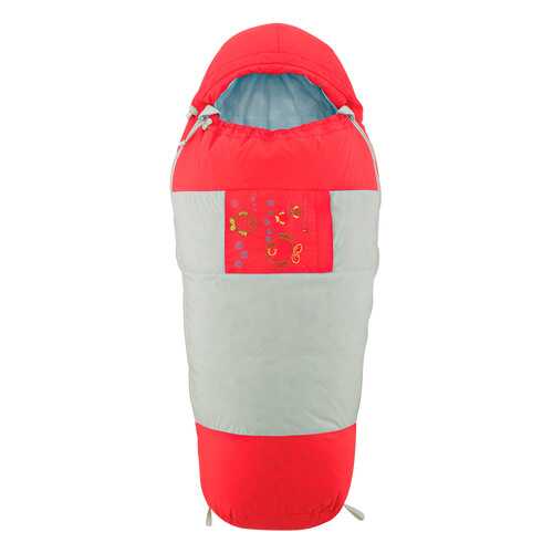Детский спальный мешок унисекс KIDS BAG V2 1556A-8206 КРАСНЫЙ / СЕРЫЙ в Спортландия