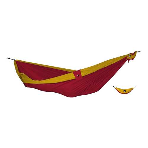 Туристический гамак Ticket to the Moon Original Hammock Burgundy - Dark Yellow в Спортландия