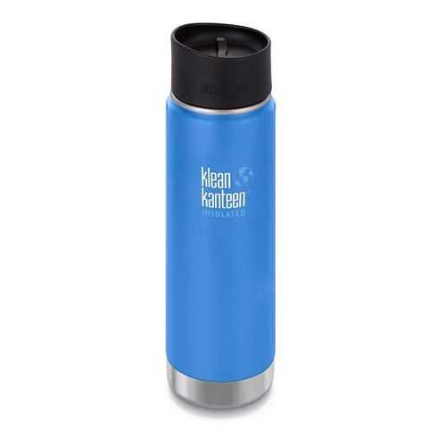 Термокружка Klean Kanteen Insulated Wide Cafe Cap 0,59 л голубая в Спортландия