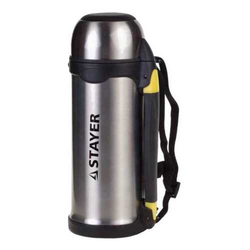 Термос Stayer Comfort 48110-1000 1 л серебристый/черный в Спортландия