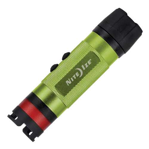 Туристический фонарь Nite Ize 3-in-1 LED Mini Flashlight NL1A-17-R7 лайм, 2 режима в Спортландия