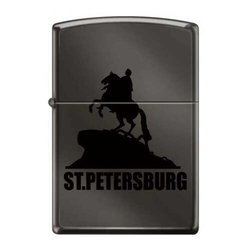 Зажигалка Zippo 150 ST Petersburg Black Ice в Спортландия