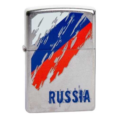 Зажигалка Zippo №207 Russia Flag Street Chrome в Спортландия