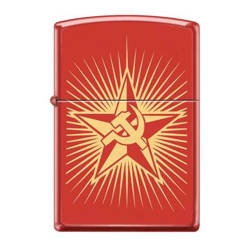 Зажигалка Zippo 233 Russian Hammer Sickle Red Matte в Спортландия