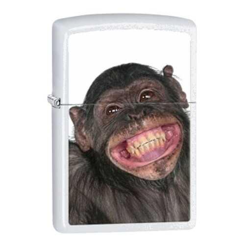 Зажигалка Zippo Monkey Grin White Matte в Спортландия