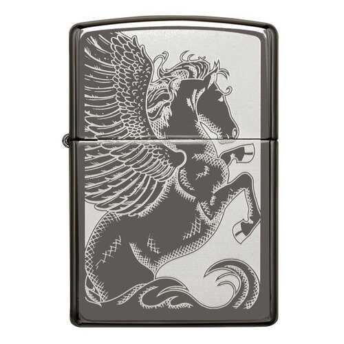 Зажигалка Zippo Pegasus Graces Black Ice в Спортландия