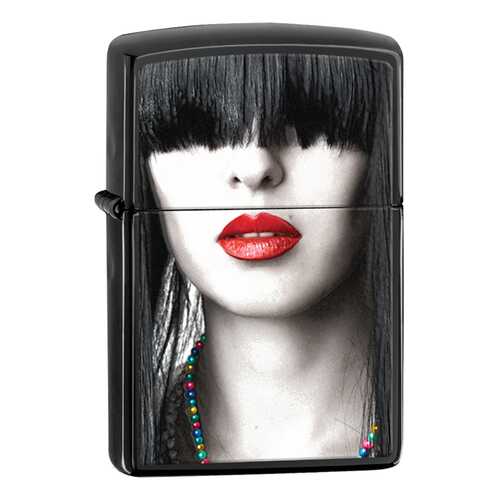 Зажигалка Zippo Woman Red Lips Ebony в Спортландия